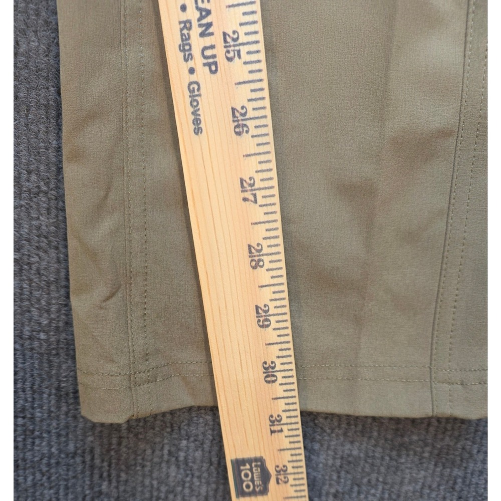 KUHL Splash Roll-Up Cargo Pants Womens 4 Regular Khaki Excellent Hiking Utility - Picture 13 of 15